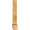 Ekena Millwork Portland Rough Sawn Timber Gable Bracket, Western Red Cedar, 60"W x 27"H x 4"D x 4"F, 11/12 Pitch GBW060X27X0404POR00RWR - alternate 5